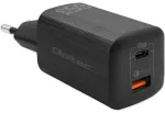 Qoltec GaN ULTRA reisilaadija | 65W | PD, QC, GaN | USB-C, USB-A