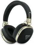 Headphones Guess Bluetooth ENC    Metal Grained Triangle Logo czarny