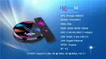 RIFF H96 MAX X3 Smart TV boks Amlogic S905X3 4GB + 64GB