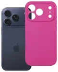 Silicone 2mm telefoni &uuml;mbris kaamera kaitsega iPhone 18 Pro | iPhone 17 Pro roosa