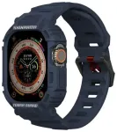 Skinarma Mecha 2in1 nutikella rihm Apple Watch (49 mm) jaoks | silikoonist | tumesinine