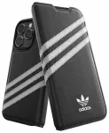 Adidas OR Booklet Case PU iPhone 14 Pro black|white 50196
