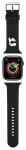 Karl Lagerfeld 3D Rubber Karl Head nutikella rihm Apple Watchile (38/40/41 mm) | plastik | must