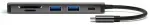 4smarts 6-in-1 jaotur USB-C kuni 2x USB 3.0 | USB-C | HDMI | SD | microSD | hall