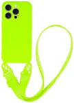 Strap Silicone telefoni &uuml;mbris iPhone 12 roheline