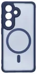 Full Matte Mag telefoni &uuml;mbris MagSafe toega Samsung Galaxy S26 (S942) sinine
