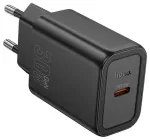 Telefonija laadija Hoco USB C QC PD 30W N62 must
