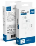 Juhtmega k&otilde;rvaklapid Jack 3,5 mm Blue Star PA-E67 1,2 m valged