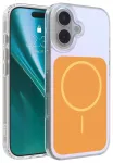 Etteri Hidden Pearl Epoxy Mag phone case for iPhone 17 orange