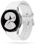 Tech-Protect IconBand nutikella rihm Samsung Galaxy Watch 4/5/5 Pro/6/7/FE jaoks | silikoonist | valge