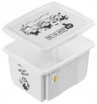 Karp kaanega 24L Karolina &ldquo;Minions Bello&rdquo; 42.5x35.5x22.5cm valge