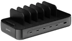 4smarts Team reisilaadija | 100W | USB-C, USB-A | kaablikomplektiga komplektis | must
