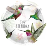 Folat Fooliumist &otilde;hupall "Birthday Hummingbird" 45cm