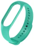 Riff Silikoonist rihm Xiaomi Mi Band sarjale 3 / 4 / 5 / 6 / 7 Turquoise