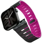 Skinarma Gemini nutikella rihm Apple Watch (40/41/42 mm) jaoks | silikoonist | must
