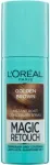 Magic retouch hair corrector and grey hair regrowth (Instant root corrector spray) 75 ml - Shade: 08 Golden Brown.