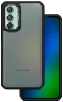 Crystal Black case for Samsung Galaxy M55 5G black