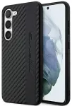 AMG AMHCS23MBLSCA S23+ S916 czarny|black hardcase Carbon Stripe&Embossed