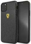 Ferrari FESPCHCN65CBBK Silicone telefoni &uuml;mbris iPhone 11 Pro Max must