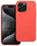 Silicone telefoni &uuml;mbris iPhone 15 Pro Max oranž