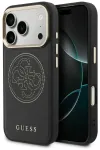 Guess Perforated 4G telefoni &uuml;mbris MagSafe toega iPhone 17 Pro Max must