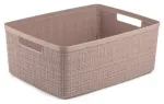 Korv Juut M 12L 36x28x15cm roosa