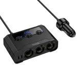 HOCO Z64 autolaadija | PD, QC | USB-C, USB-A | must