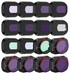 16 filtriga komplekt Freewell DJI Mini 4 Pro droonile