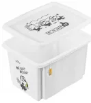 Kast kaanega 30L Karolina &ldquo;Minions Bello&rdquo; 45x35x27cm valge