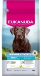Kuivtoit koertele - Eukanuba Adult, Large, Weight Control, Chicken, 15KG