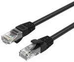 Orico PUG-C6 CAT6 1000Mbps RJ45 Ethernet &uuml;mmargune v&otilde;rgukaabel LAN 1m - Must