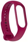 Riff Silikoonist rihm Xiaomi Mi Band seeriale 3 / 4 / 5 / 6 / 7 Red