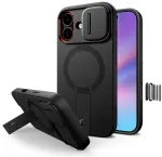 TECH-PROTECT KEVLAR AURA MagSafe toega nutitelefoni &uuml;mbris Apple iPhone 17 must
