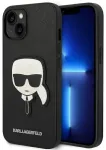 Karl Lagerfeld KLHCP14MSAPKHK iPhone 14 Plus | 15 Plus 6,7" czarny|black hardcase Saffiano Karl`s Head Patch