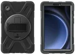 4smarts Rugged Grip tahvelarvuti &uuml;mbris Galaxy Tab A9 must