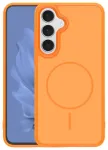 Frame Thin Mag telefoni &uuml;mbris MagSafe toega Samsung Galaxy S26+ (S947) oranž