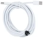 HD26 data transfer and charging cable | USB-C to USB-C | PD, QC 3.0 | 30W | 3m | white