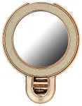 Telefoni alus CIRCLE MIRROR - kleebitav - kuldne