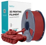 Sunlu PLA+ High-Speed Red Filament