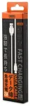 Remax Suji RC-134i andmeside- ja laadimiskaabel | USB-A kuni Lightning | 10.5W | 1m | valge