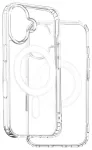 Anti Shock 1.5 mm telefoni &uuml;mbris MagSafe toega iPhone 16 l&auml;bipaistev