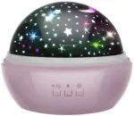 Riff RF1044 2-in-1 &ouml;&ouml;lamp ja projektor, v&auml;rviline (2 erinevat kujundust) roosa