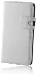 HQ k&uuml;ljelt avanev rahakott-telefonikaas Samsung Galaxy G388 Xcover 3 jaoks, valge