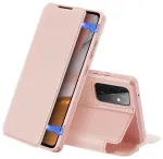 DUX DUCIS Skin X raamatut&uuml;&uuml;pi kaas Samsung Galaxy A72 4G roosa