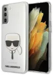 Karl Lagerfeld KLHCS21MKTR Head telefoni &uuml;mbris Samsung Galaxy S21+ l&auml;bipaistev