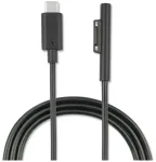 4smarts Connect andmeedastus- ja laadimiskaabel | USB-C kuni USB-C | 100W | 1m | must