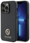 Guess GUHCP15LPS4DGPK iPhone 15 Pro 6.1" czarny|black hardcase Strass Metal Logo