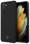 Mercedes MEHCS21MSILBK S21+ G996 czarny|black hardcase Silicone Line