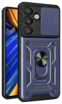 Hybrid Armor Camshield telefoni &uuml;mbris alusega Samsung Galaxy S25 Edge (S937) sinine (kaamera kaitsega)