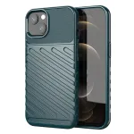 Thunder Case Flexible Tough Rugged TPU pol&uuml;uretaanist telefoni &uuml;mbris iPhone 13 mini roheline